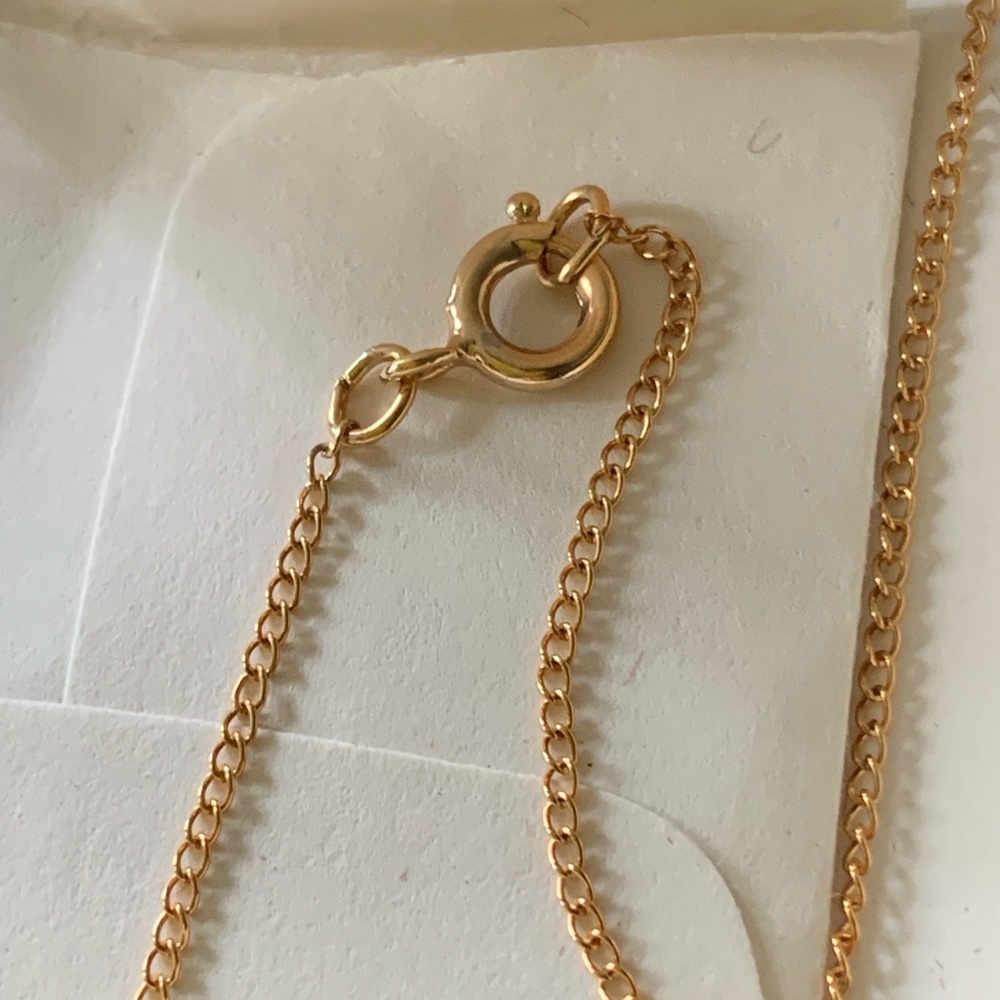 Dainty Vintage Sterling Silver Gold Dipped And Cu… - image 5